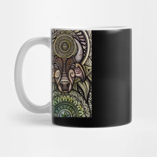 Trippy Mandala Ox Mug